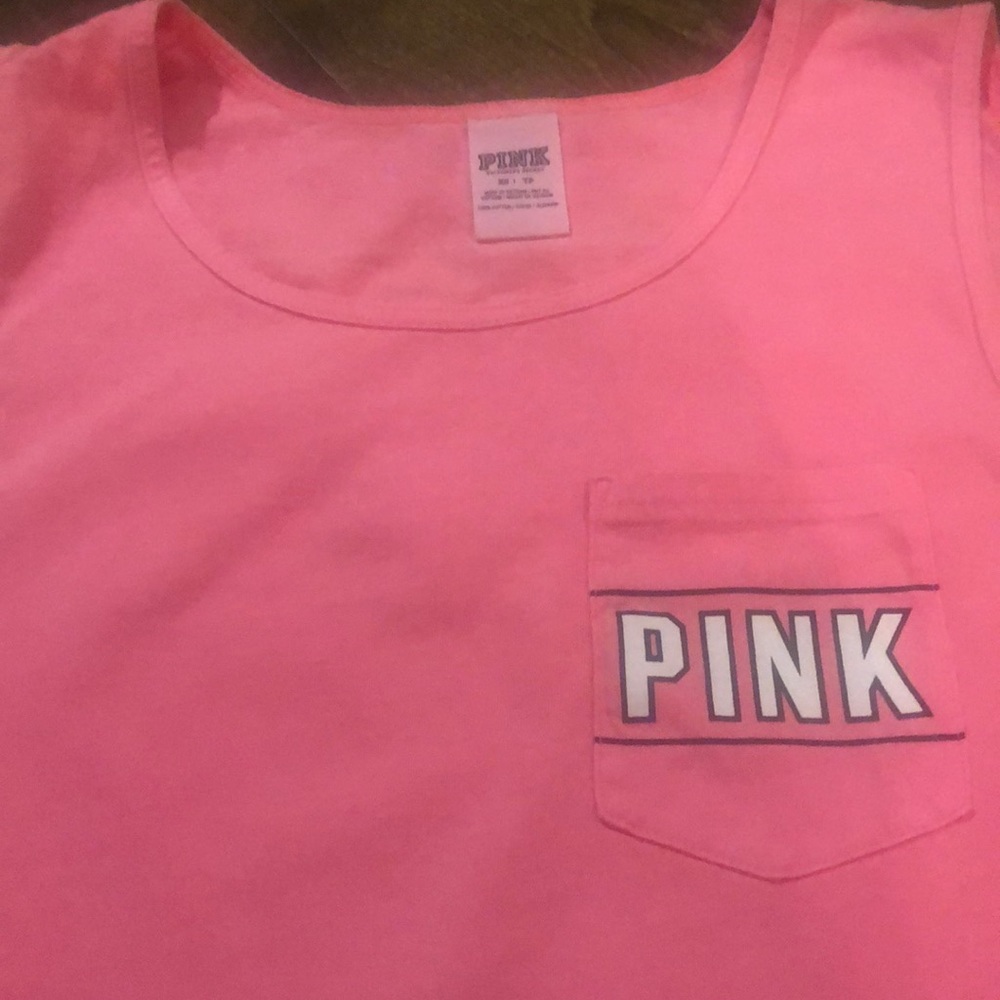 PINK loose-fitting tank - Size XS